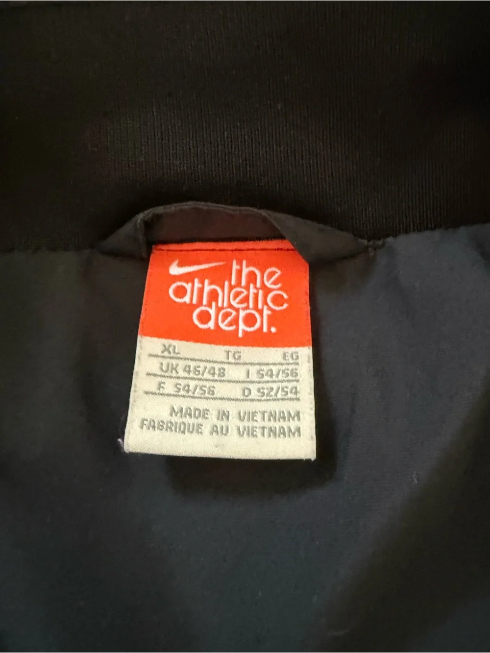 Men’s Vintage Y2K black Nike full-zip windbreaker track jacket and pants